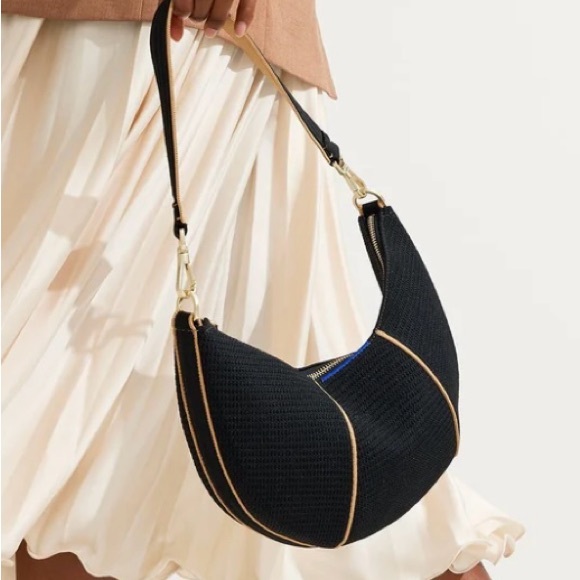 Rothy’s Black Crescent Shoulder Bag - Picture 4 of 10